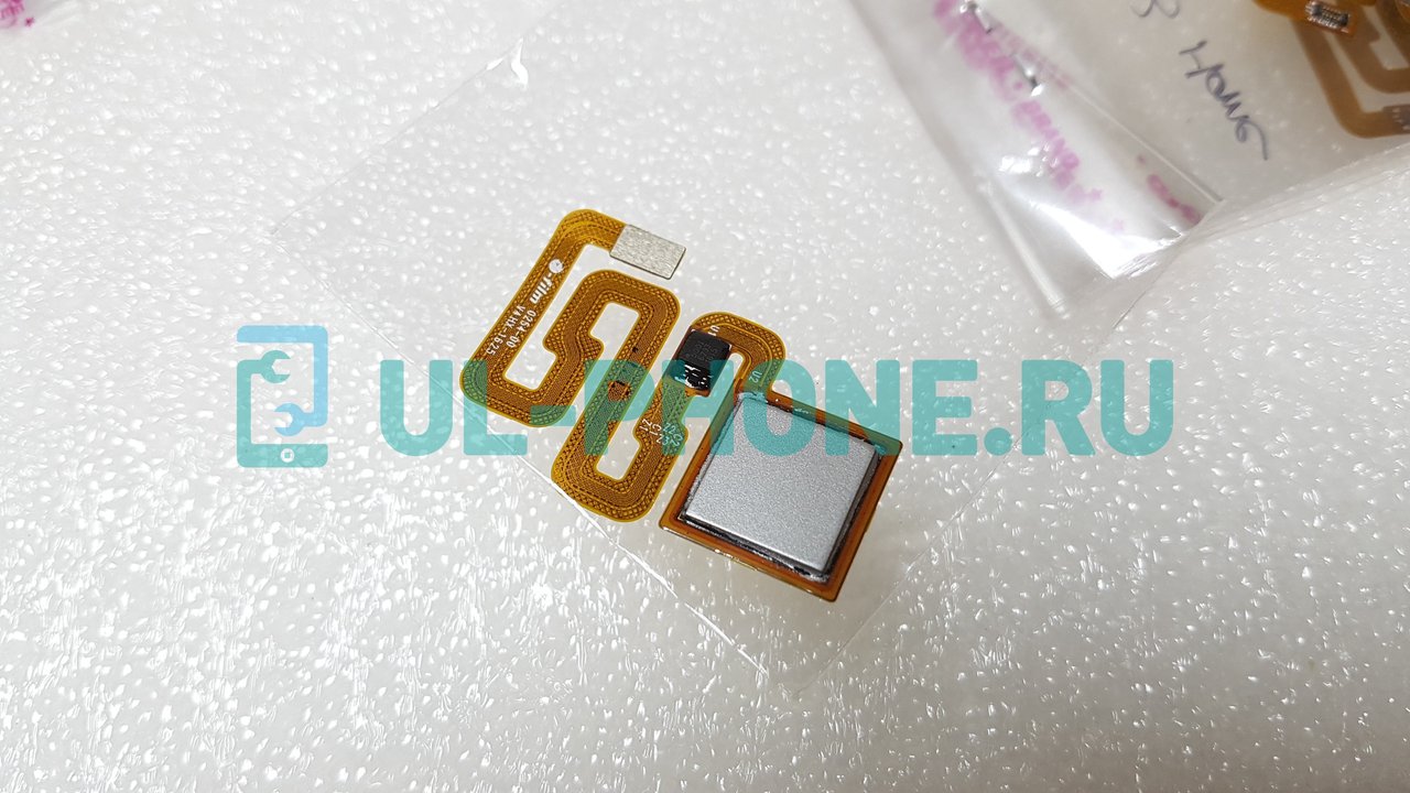 Шлейф для Xiaomi Redmi 3 + кнопка Home (белый)