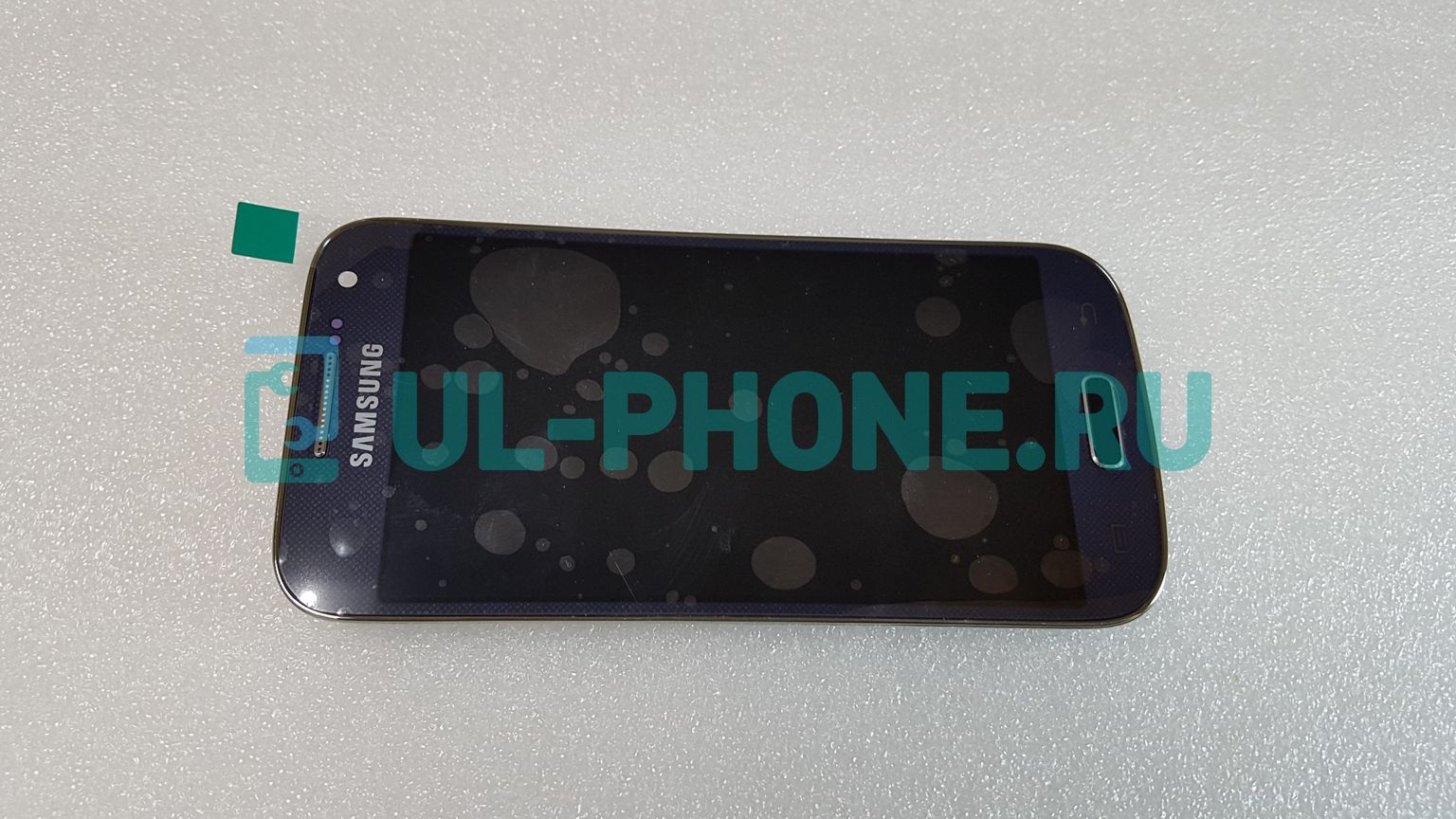 Дисплей + тачскрин для Samsung Galaxy S4 mini I9190 / I9192 / I9195 (в рамке) AAA OLED синий