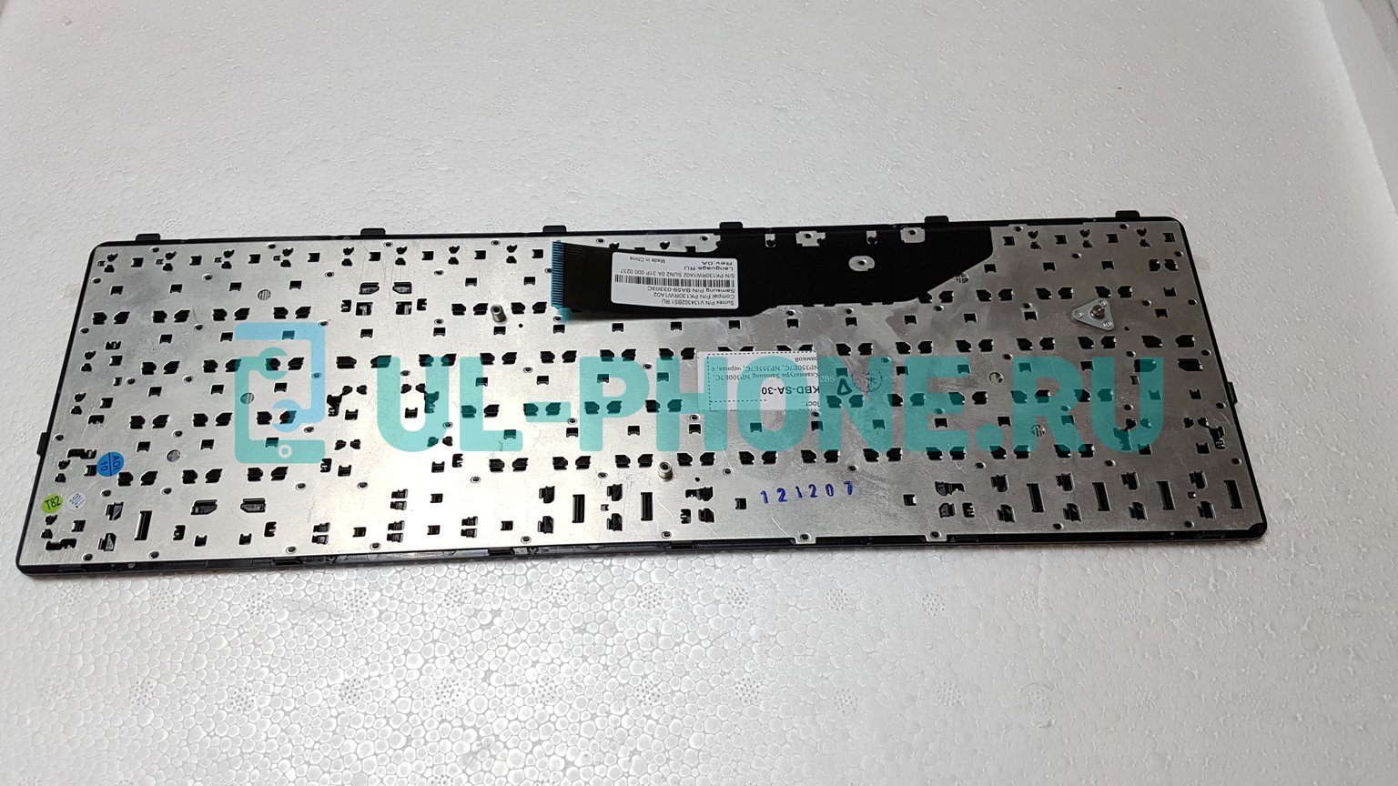 Клавиатура для ноутбука Samsung NP300E7C, NP350E7C, NP355E7C, черная, с рамкой 