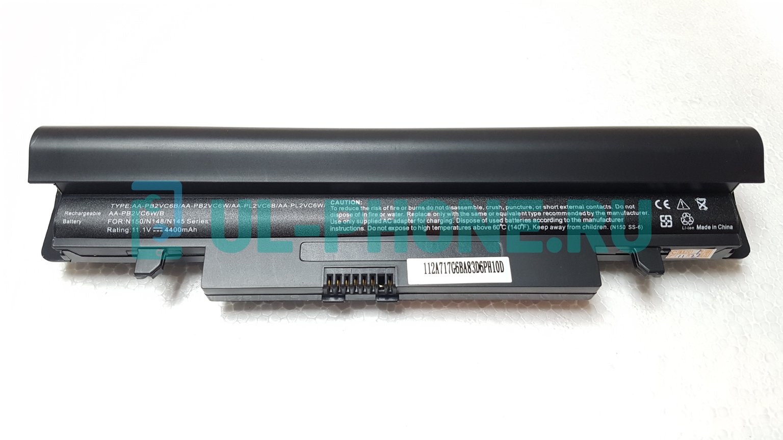 Аккумулятор для ноутбука Samsung N143, N145, N148, N150, N230, N250, N260, N350, (AA-PB2VC6B), 4400mAh, 11.1V черный