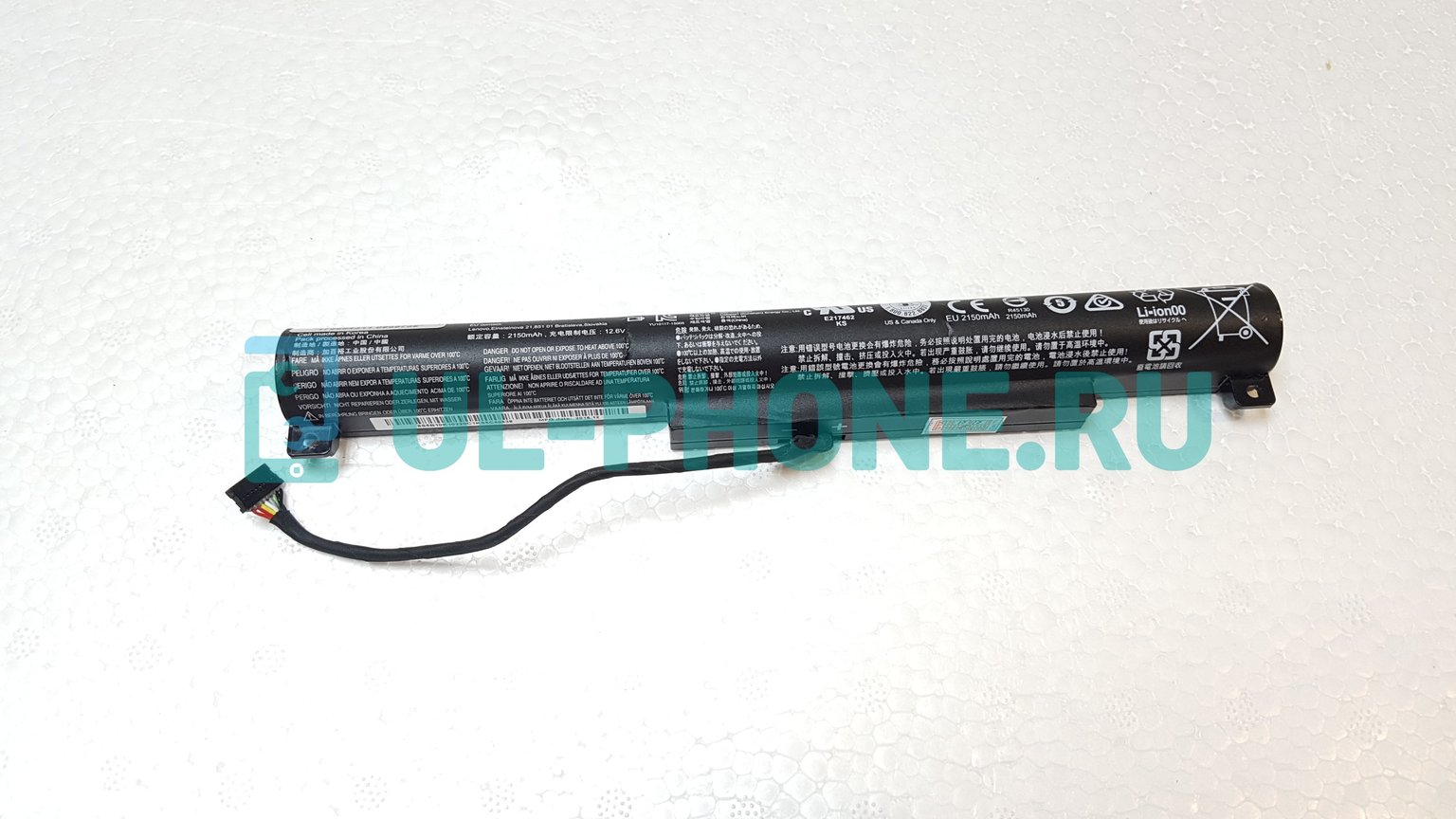 Аккумулятор для ноутбука Lenovo IdeaPad 100-15, 100-15iby, 100s-14, B50-10, (L14C3A01), 33Wh, 10.8V, оригинал