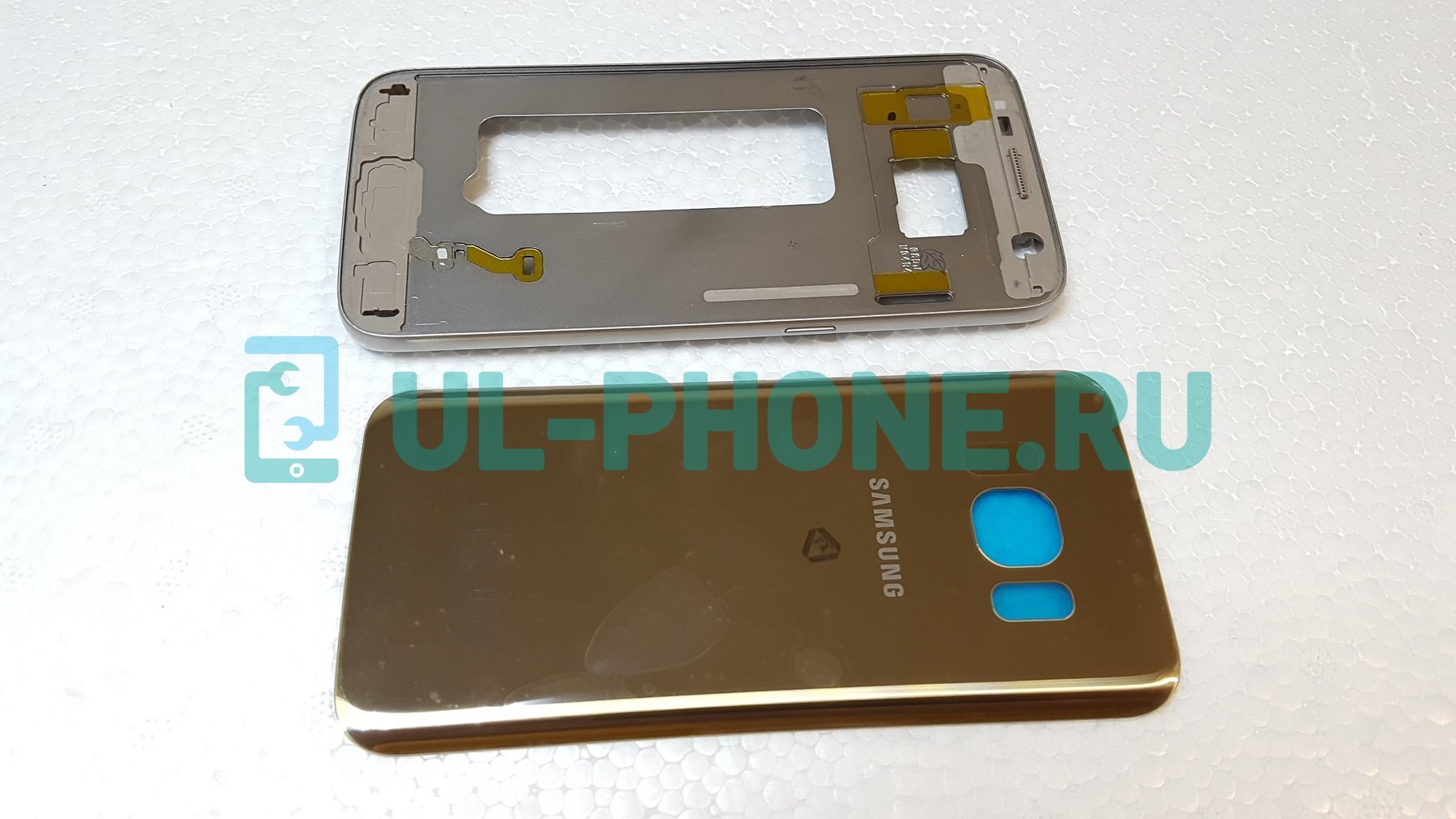 Корпус для Samsung Galaxy S7 SM-G930F (золотой)