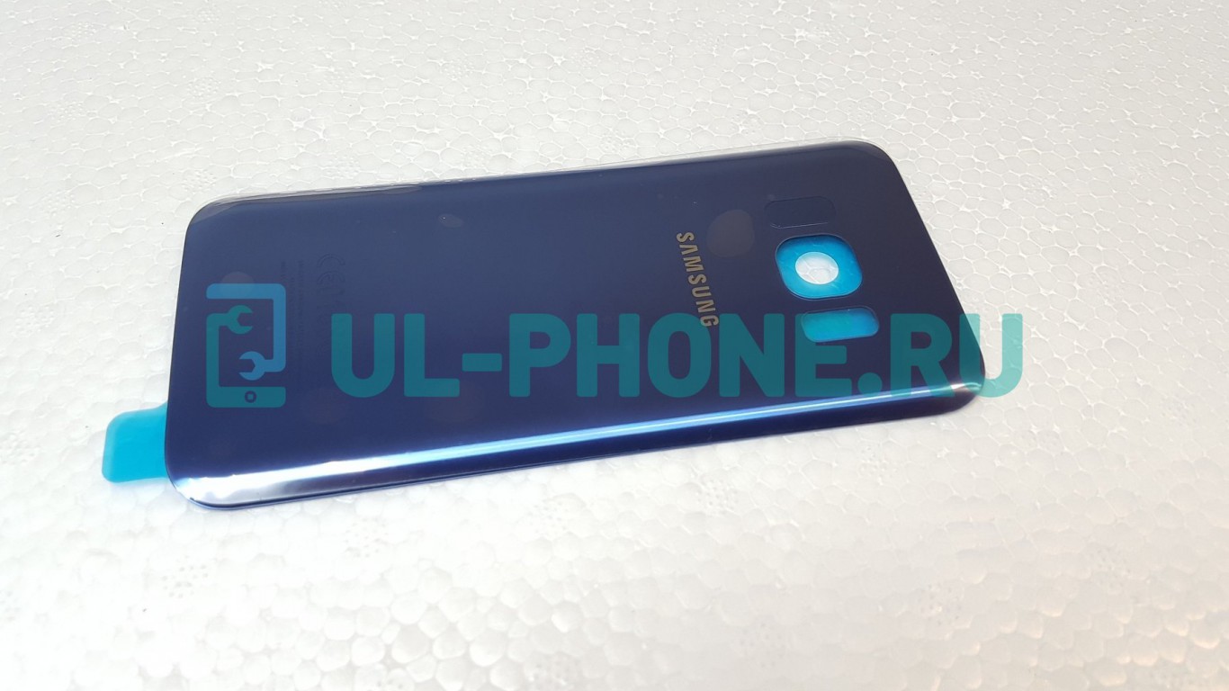 Задняя крышка для Samsung Galaxy S7 SM-G930F (синяя)