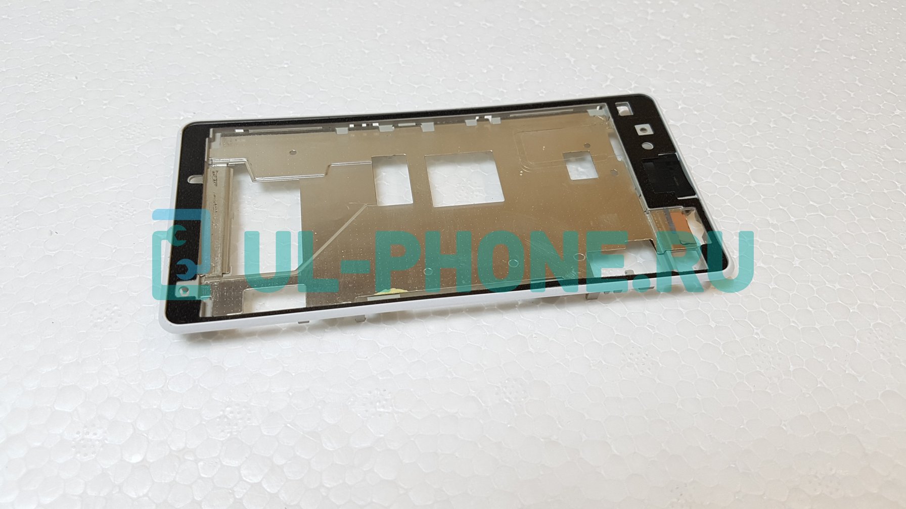 Рамка дисплея для Sony Xperia Z1 compact D5503 (ориг) белая