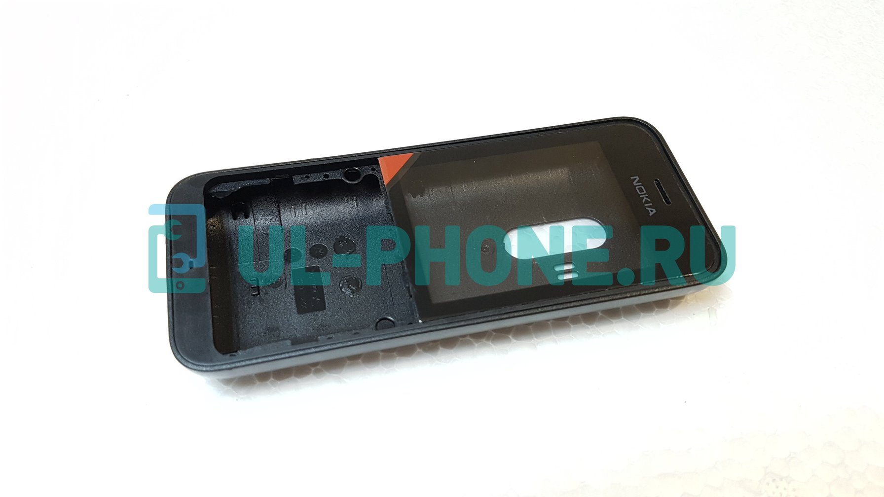 Корпус для Nokia 220 (без клавиатуры) черный
