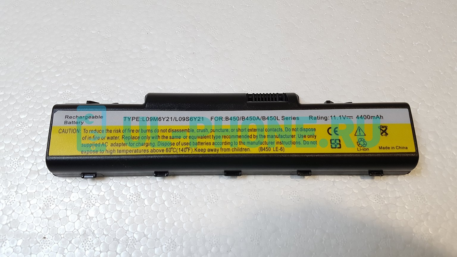 Аккумулятор для ноутбука Lenovo IdeaPad B450, B450A, B450L, (L09S6Y21), 4400mAh, 11.1V