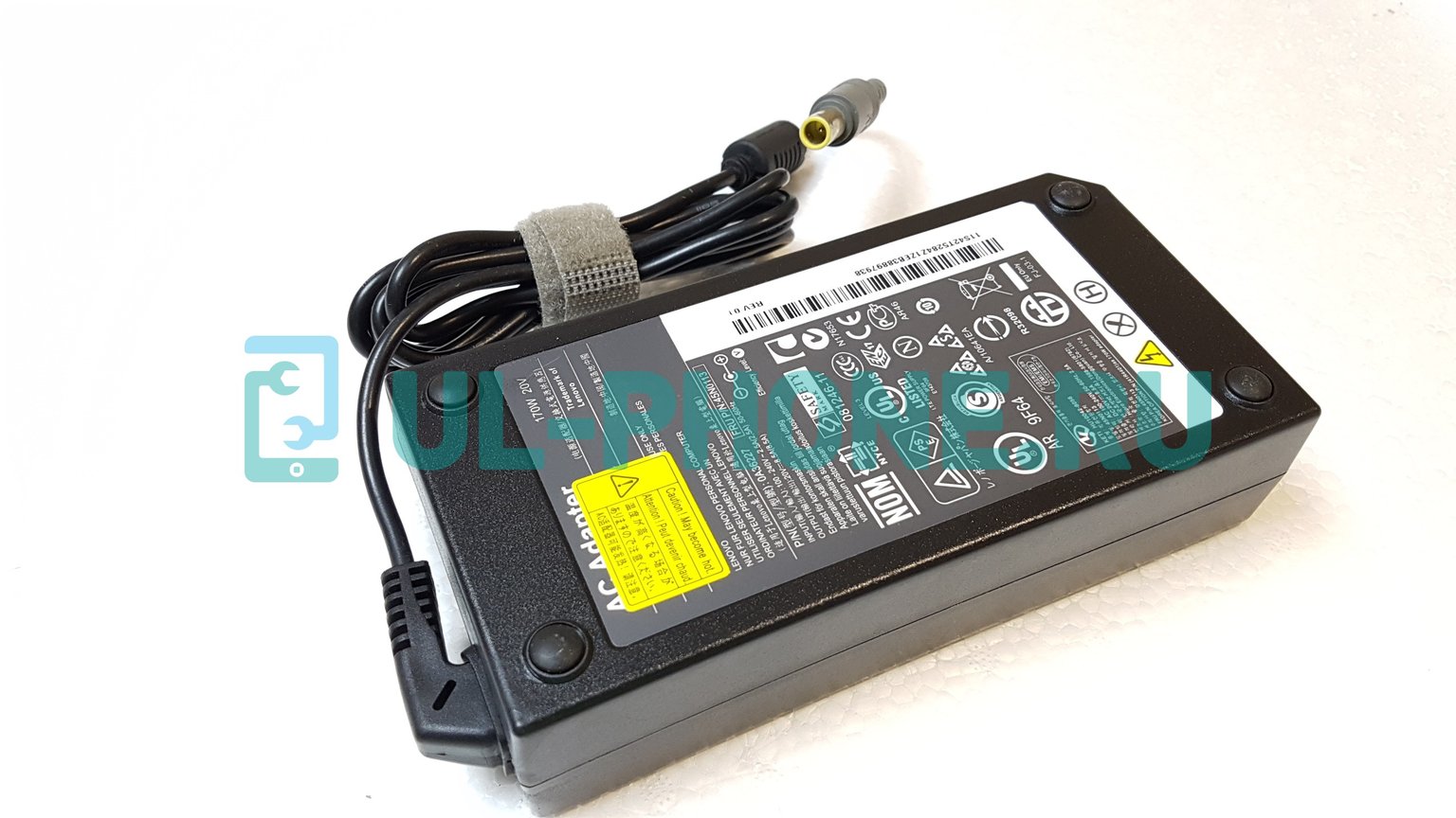Блок питания для ноутбука Lenovo 20V, 8.5A, 7.9x5.0 мм с иглой, 170W
