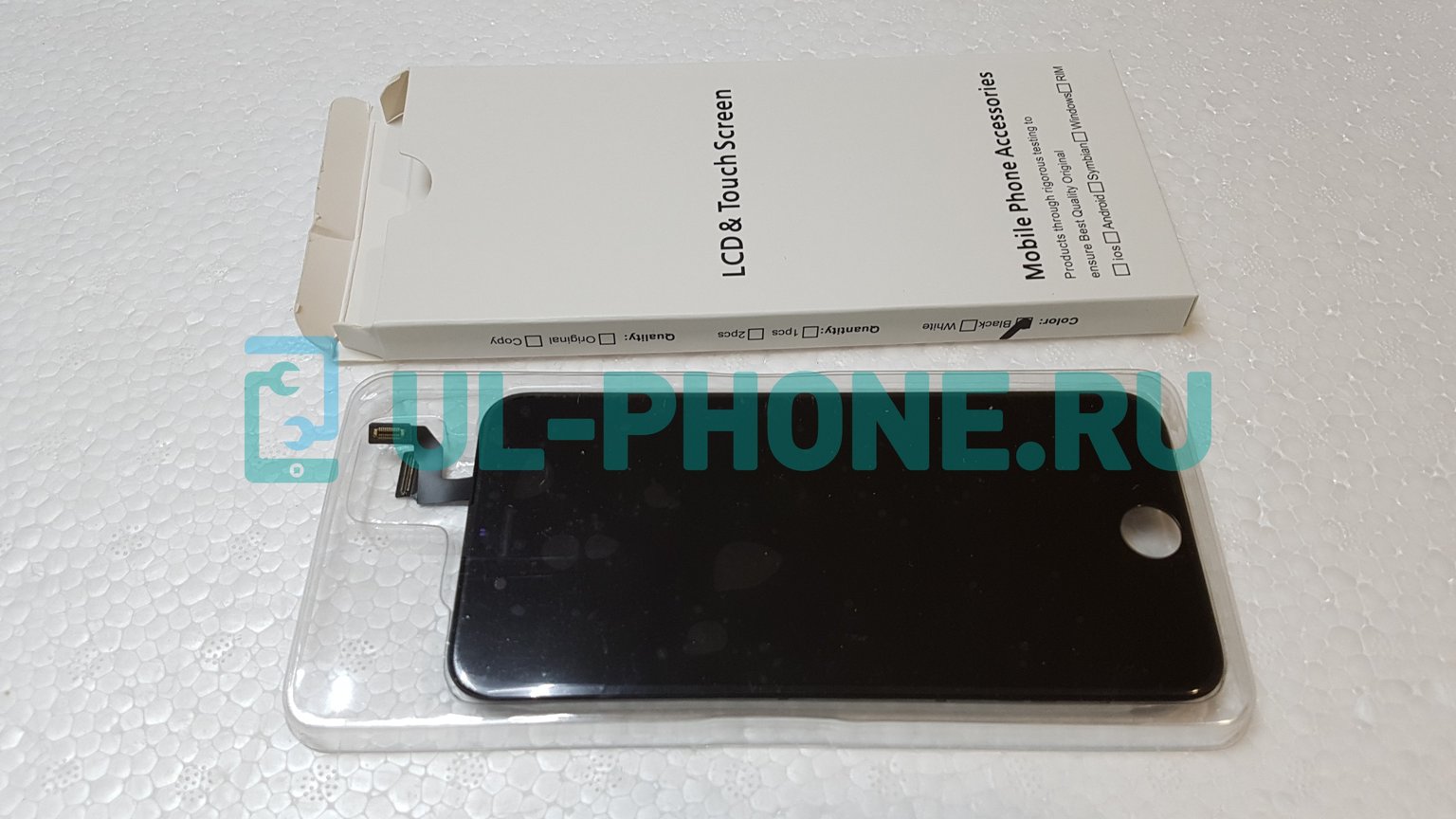 Дисплей + тачскрин для iPhone 6S (ориг, Ref) черный