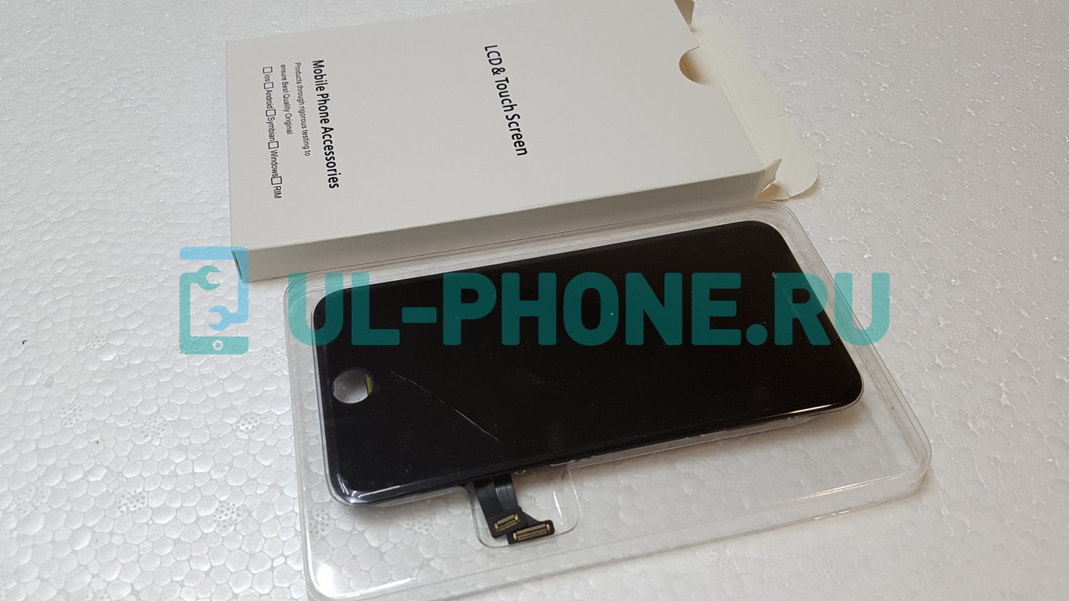 Дисплей + тачскрин для iPhone 8 / SE 2020 (ориг, Ref) черный