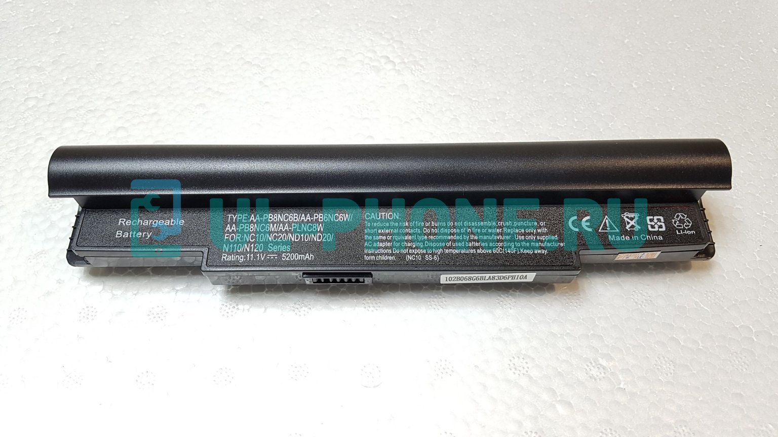 Аккумулятор для ноутбука Samsung Mini NC10, NC20, N110, (AA-PB6NC6E), 4400mAh, 11.1V