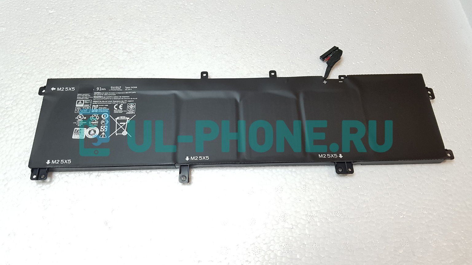 Аккумулятор для ноутбука Dell XPS 15-9530, M3800, (245RR), 91Wh, 10.8V, ОРИГ