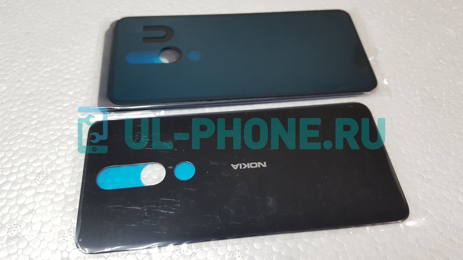 Задняя крышка для Nokia X5 (черная)