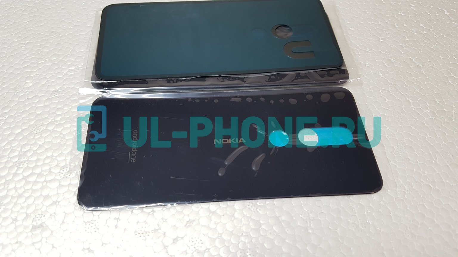Задняя крышка для Nokia X6 (синяя)