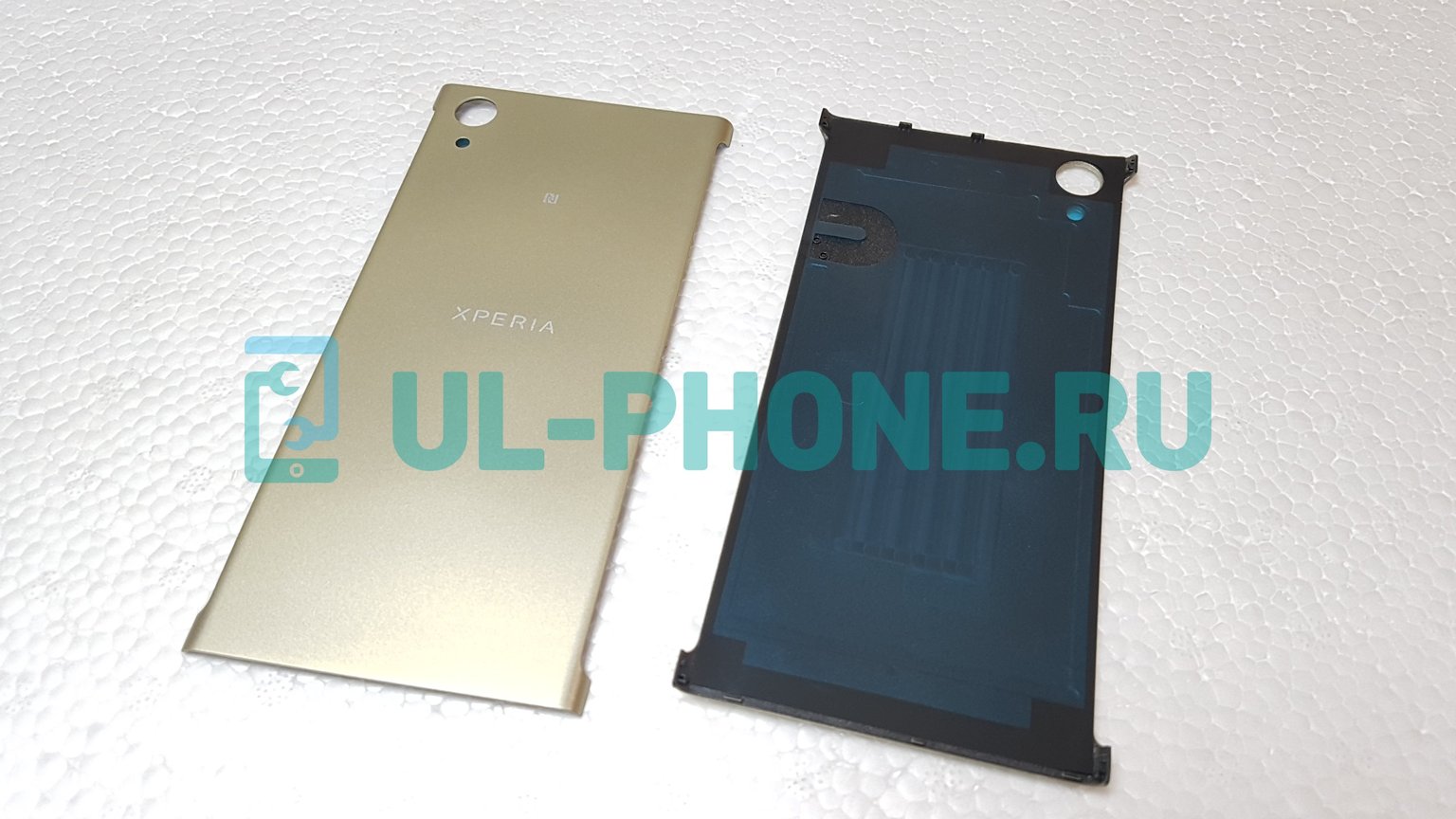 Задняя крышка для Sony Xperia XA1 Plus / G3421 (ориг) золотая