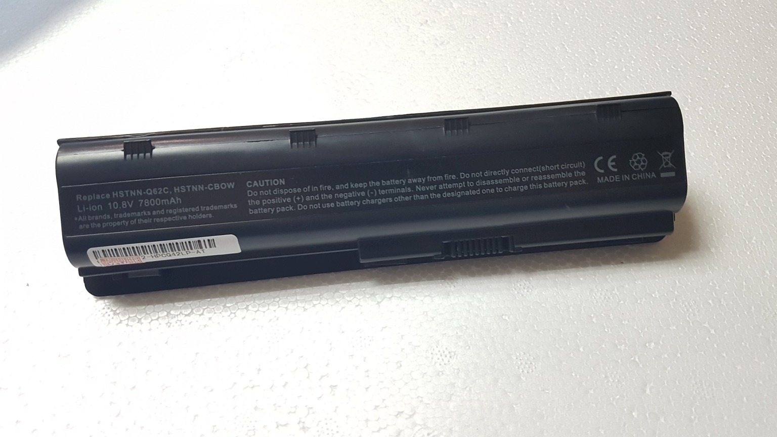 Аккумулятор для ноутбука HP Pavilion DM4, DV3-4000, DV5-2000, DV6-3000, DV7-4000, DV7-6000, G4-1000, G7-1000, G6, G7, CQ42, G42, G62, G72, 430, 431, 630, 635 Presario CQ32, CQ42, CQ62, CQ72, (GSTNN-Q62C), 7800mAh, 10.8V