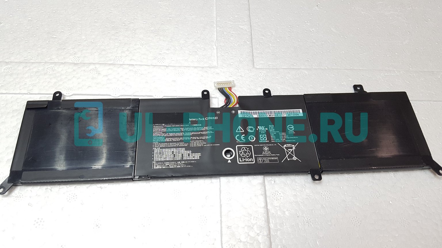 Аккумулятор для ноутбука Asus X302LA, X302LJ, (C21N1423), 4840mAh, 7.6V, ориг