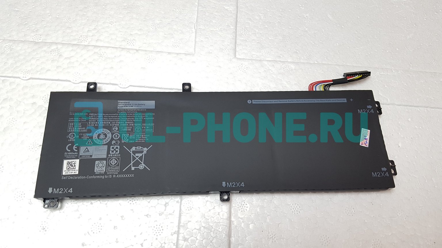 Аккумулятор для ноутбука Dell Precision 5510, XPS 15-9550, 15-9560, (GTPY, 5XJ28), 4900mAh, 11.4V