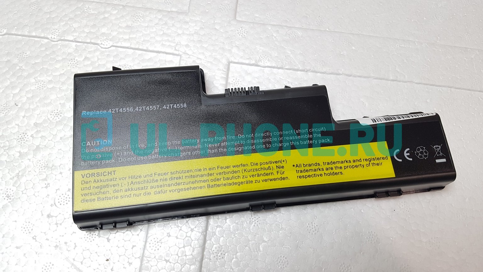 Аккумулятор для ноутбука Lenovo ThinkPad W700, (42T4556), 7800mAh, 10.8V