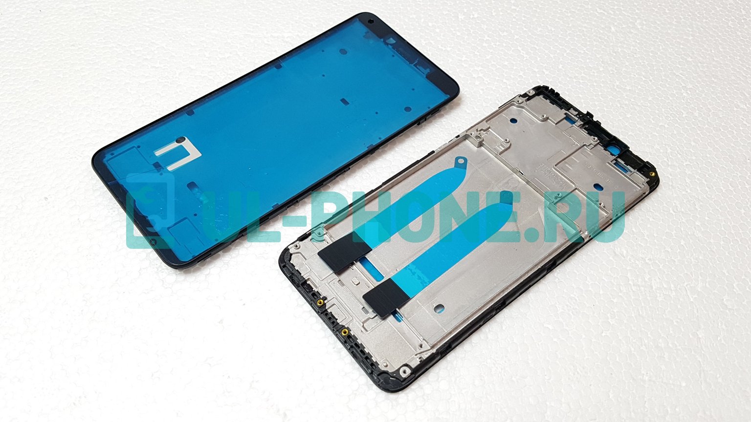 Рамка дисплея для Xiaomi Redmi 6 (черная)