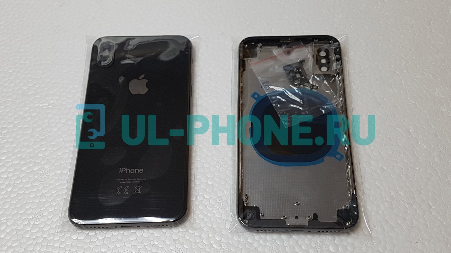 Корпус для iPhone X (черный)