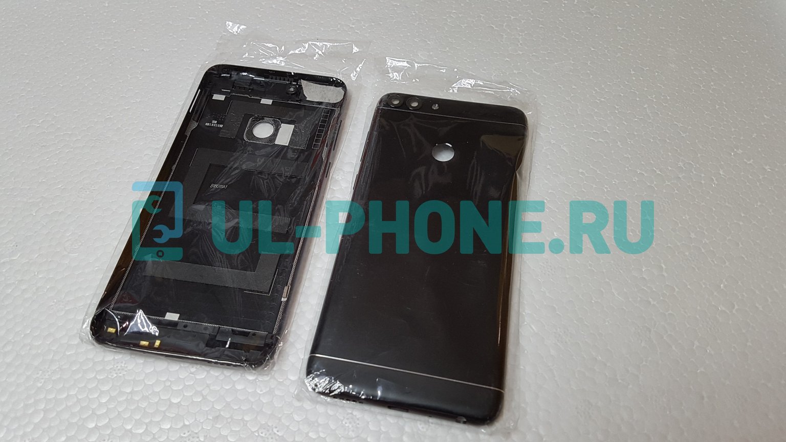 Задняя крышка для Huawei P Smart / Enjoy 7S (черная)