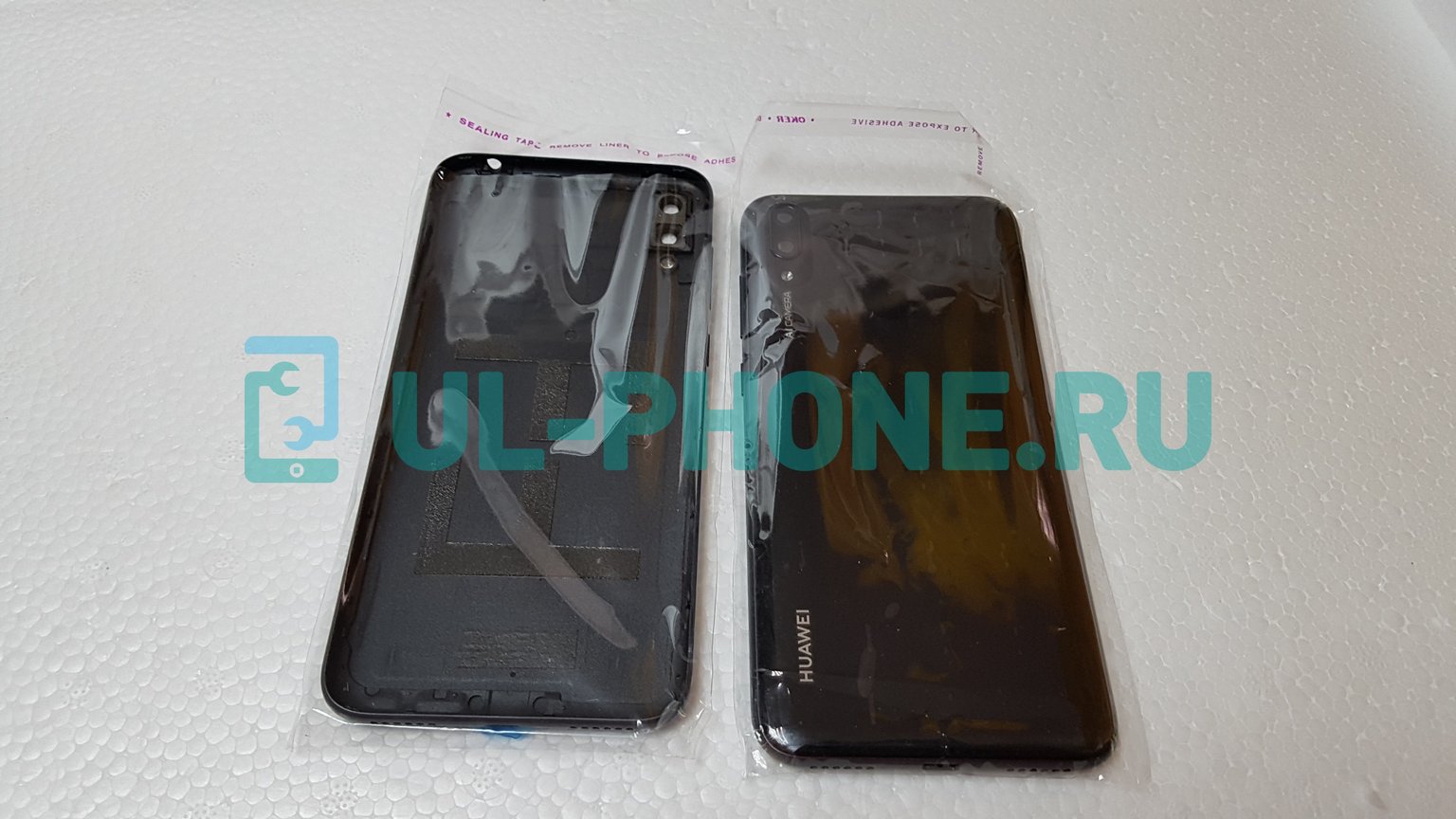 Задняя крышка для Huawei Y7 2019 (черная)
