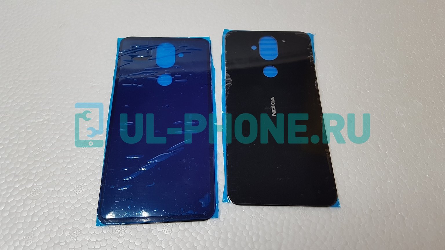 Задняя крышка для Nokia X7 / 7.1 Plus (черная)