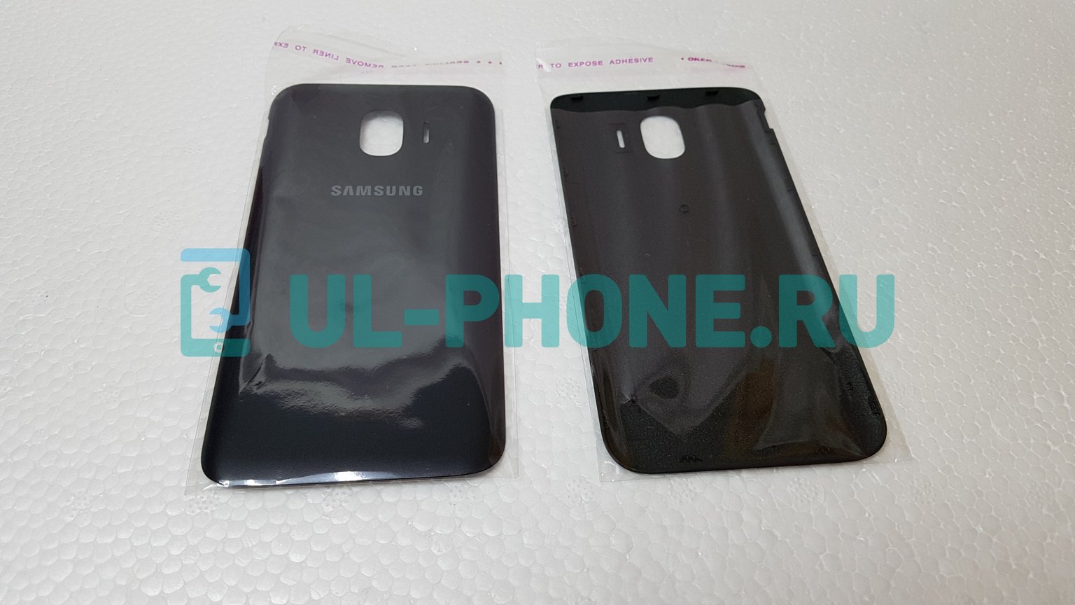 Задняя крышка для Samsung Galaxy J2 (2018) SM-J250F (черная)
