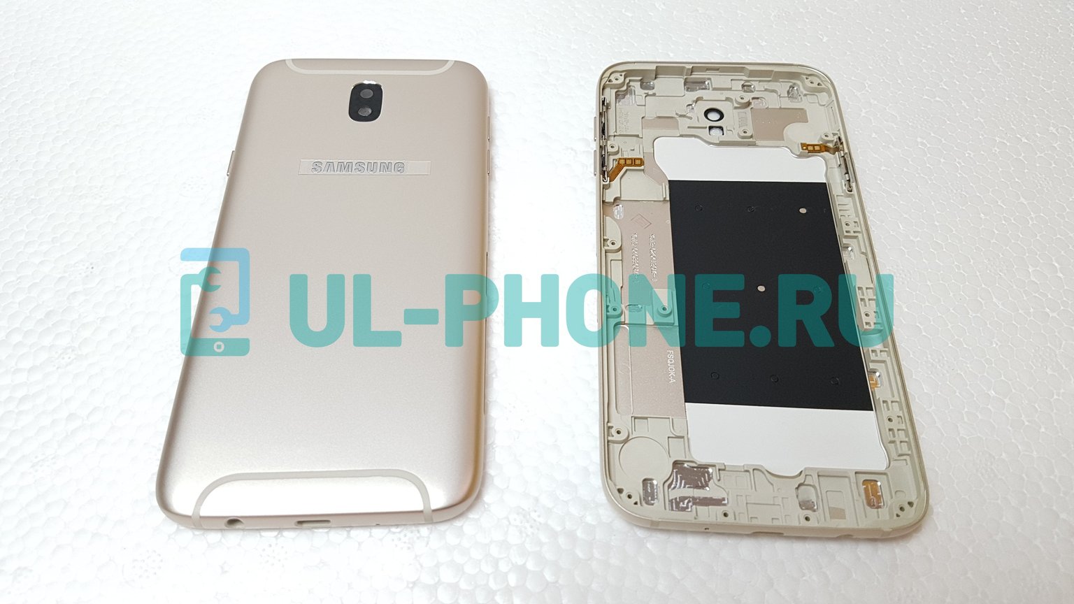 Задняя крышка для Samsung SM-J730F Galaxy J7 (2017) золотая