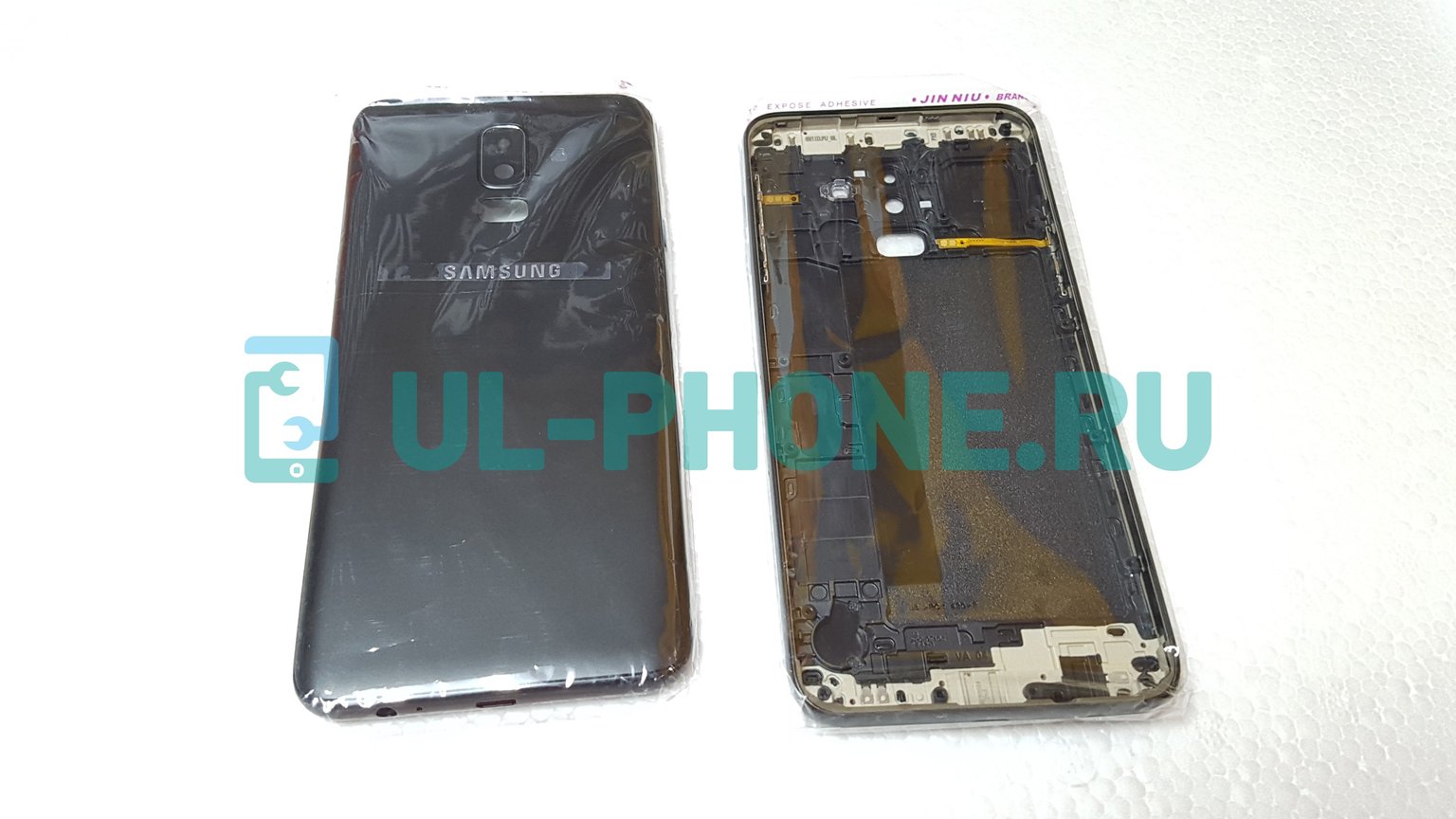 Задняя крышка для Samsung SM-J810F Galaxy J8 (2018) черная