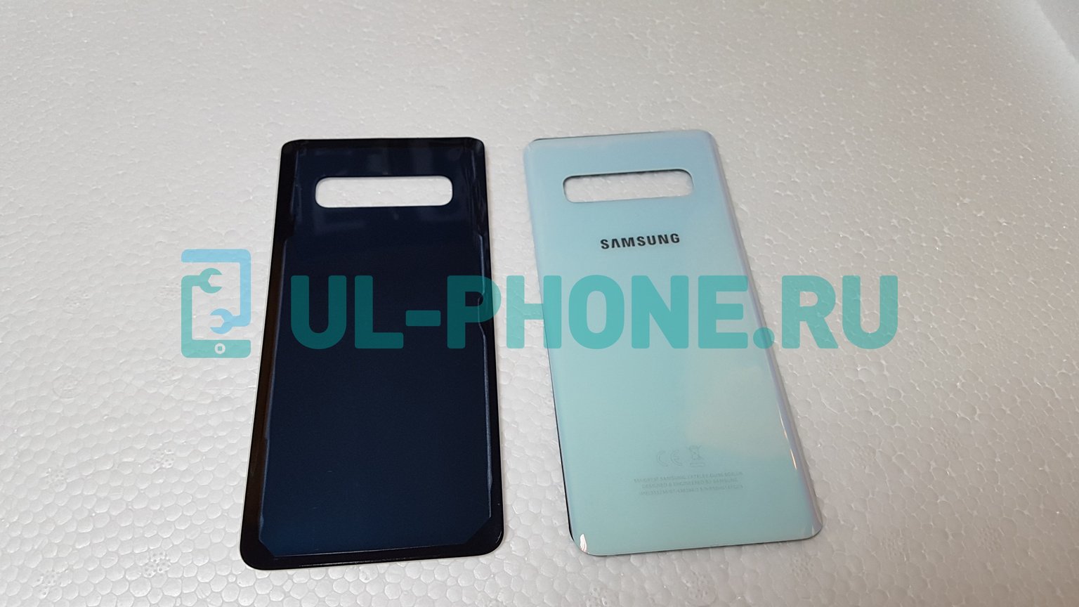 Задняя крышка для Samsung Galaxy S10 / SM-G973F (белая)