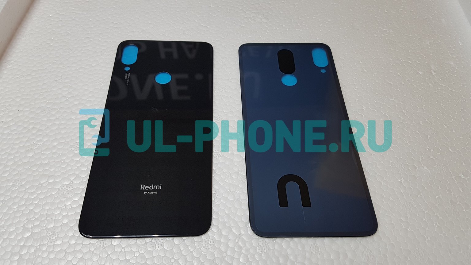 Задняя крышка для Xiaomi Redmi Note 7 / Note 7 Pro (черная)