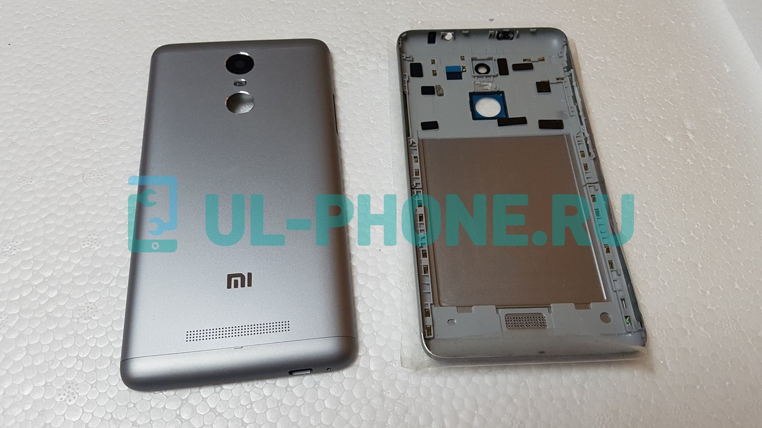 Задняя крышка для Xiaomi Redmi Note 3 Pro (серая)
