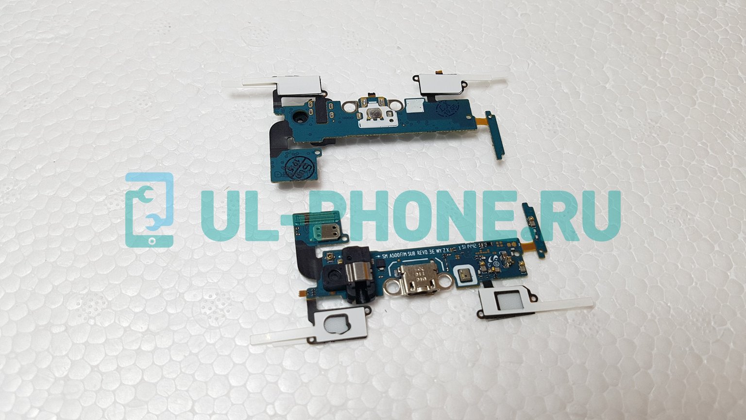Шлейф для Samsung SM-A500F GALAXY A5 + разъем зарядки + home (ориг TW)