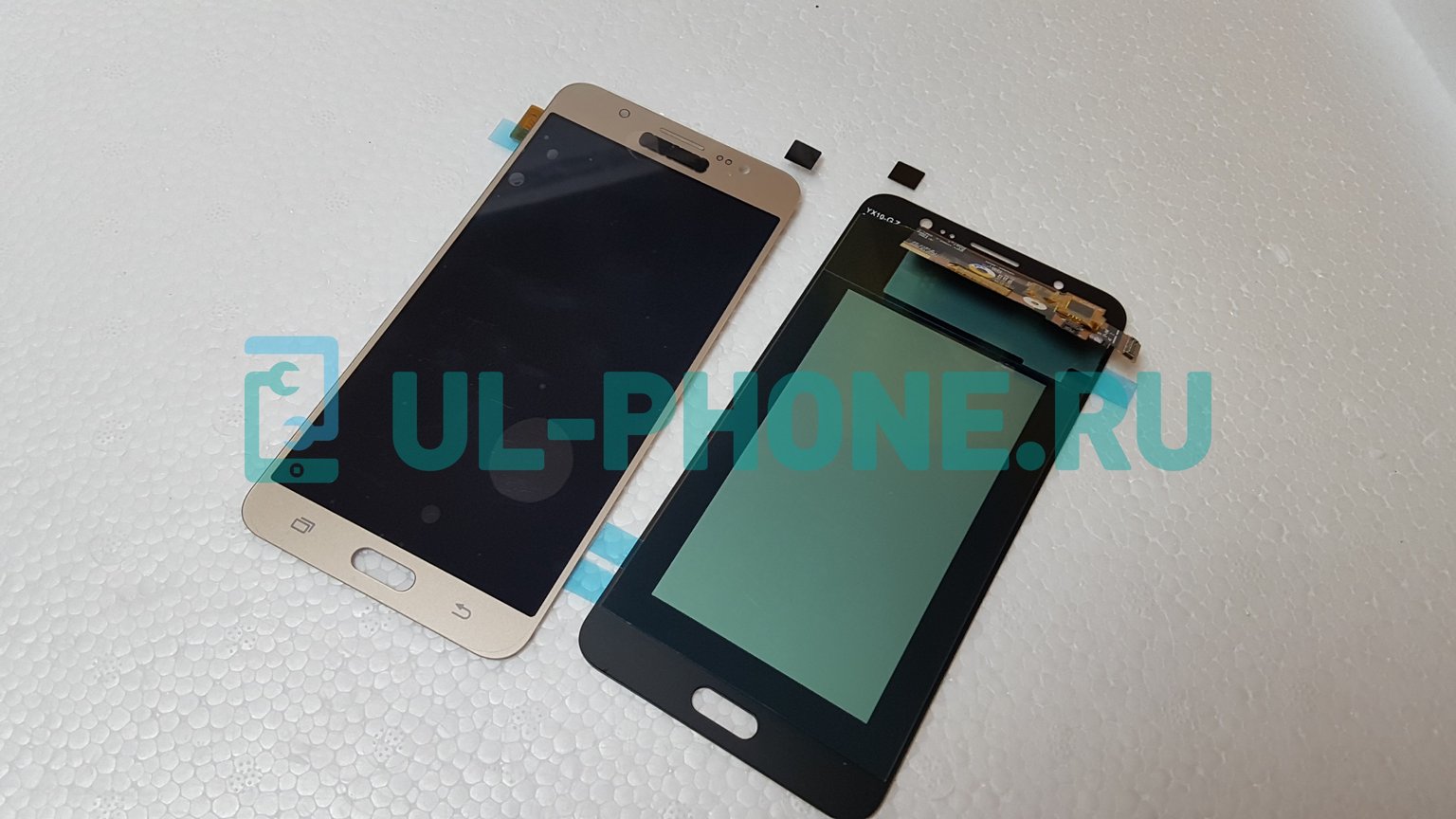 Дисплей + тачскрин для Samsung Galaxy J7 (2016) SM-J710F (OLED) золотой