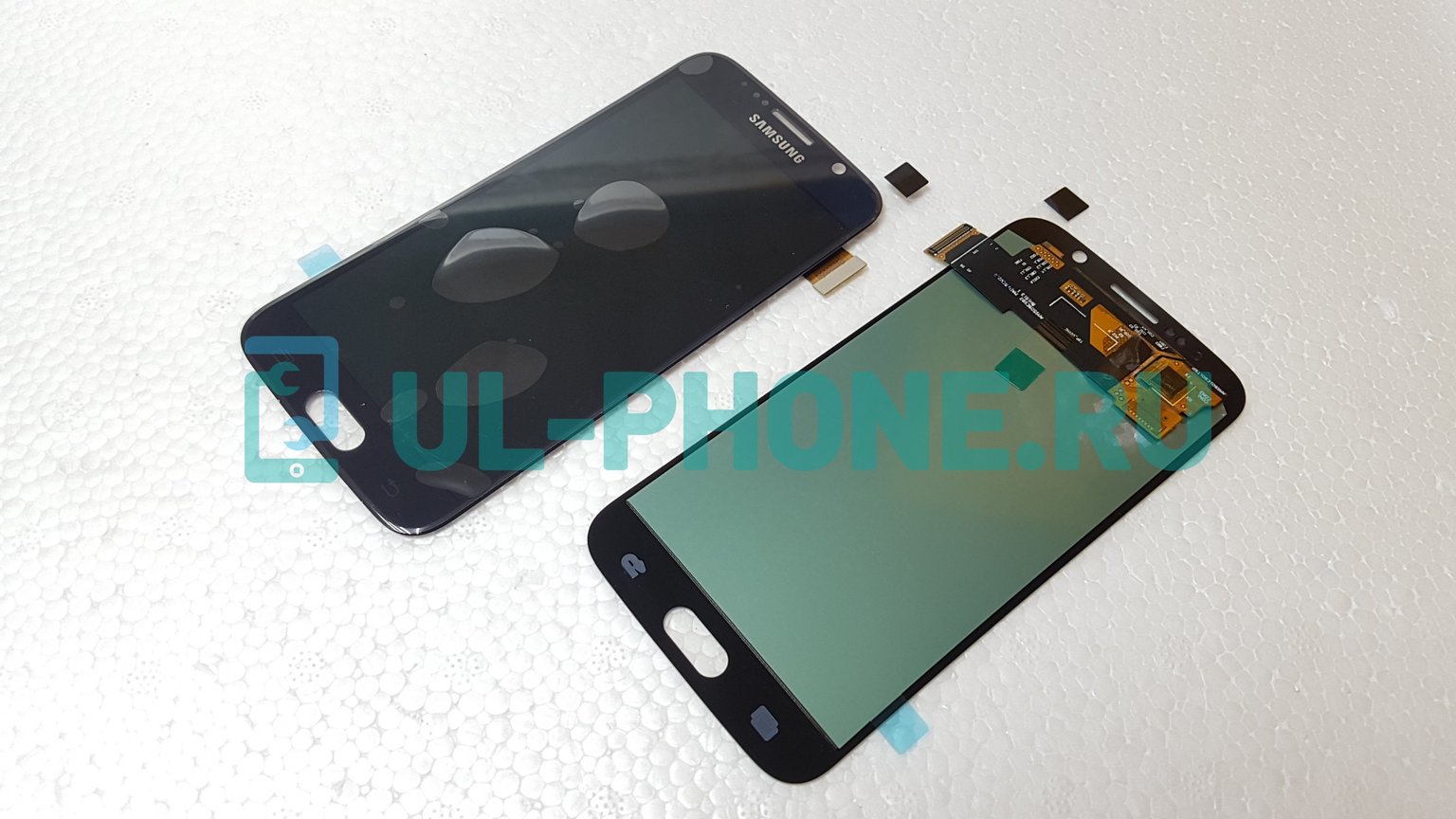 Дисплей + тачскрин для Samsung Galaxy S6 G920F/ G920FD (OLED) синий