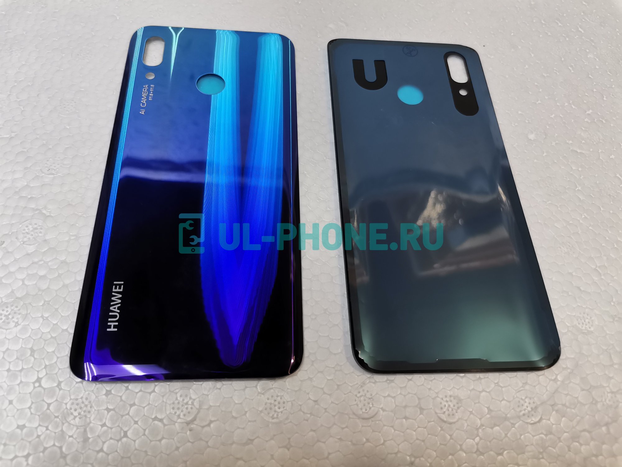 Задняя крышка для Huawei Nova 3 (Aurora Blue)