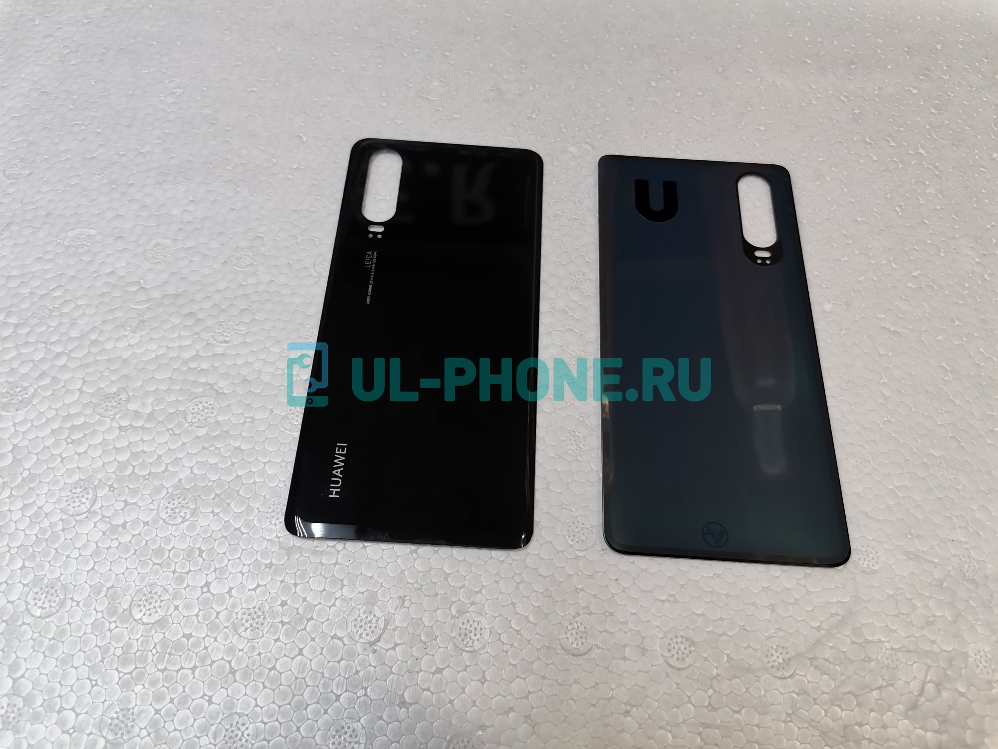 Задняя крышка для Huawei P30 (ELE-L29, ELE-L09) AAA, черная