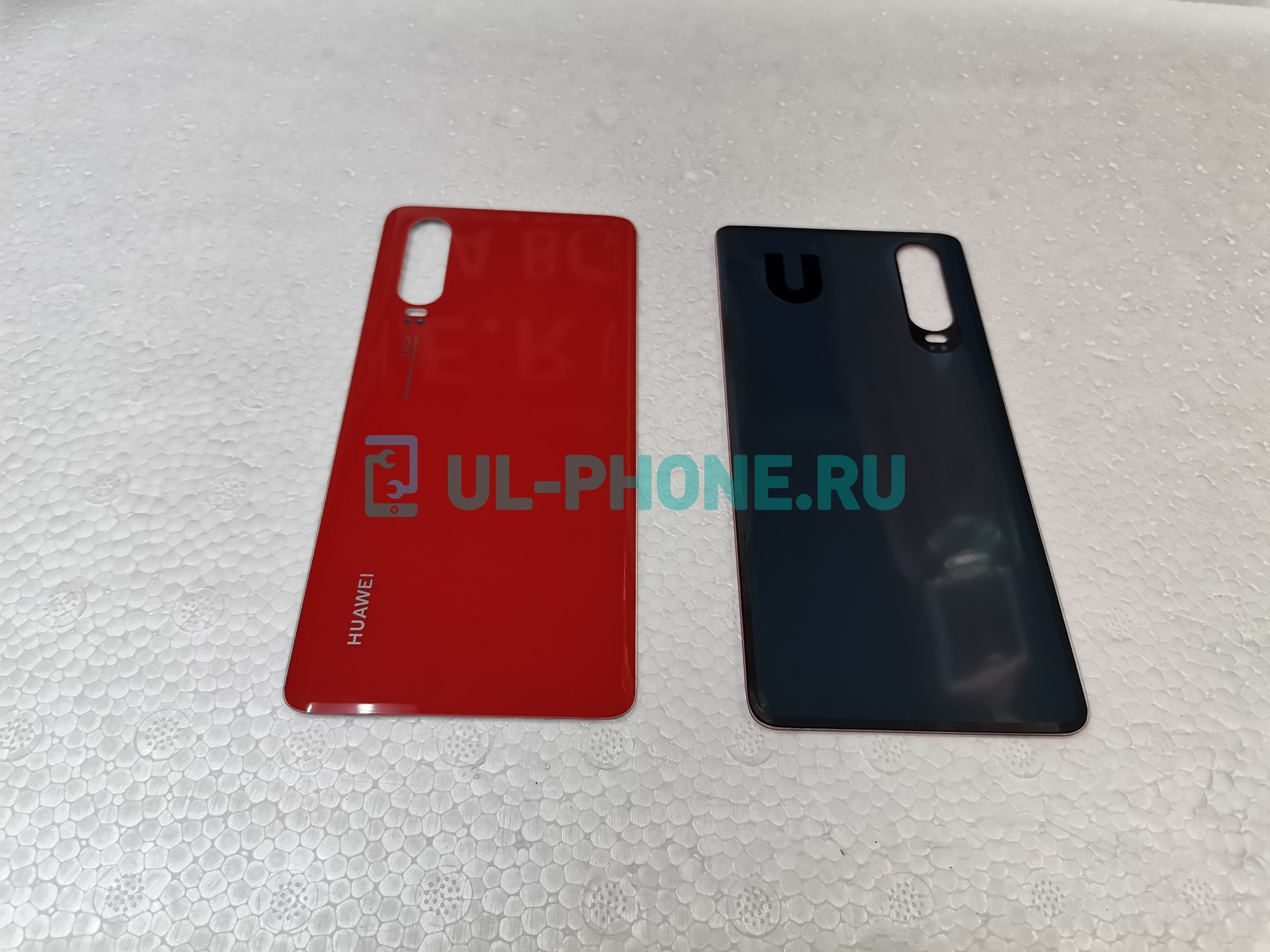 Задняя крышка для Huawei P30 (ELE-L29, ELE-L09) AAA, красная