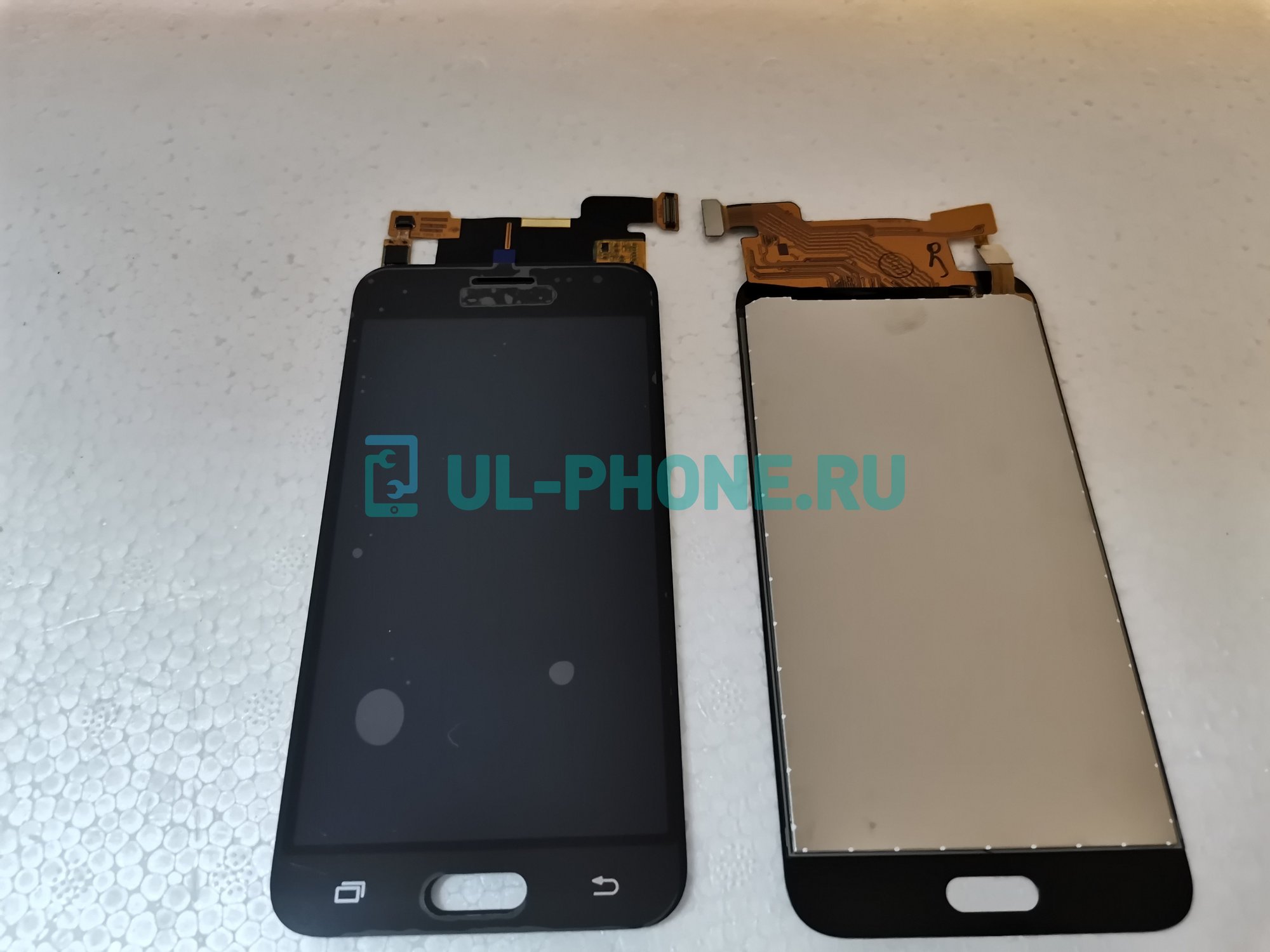 Дисплей + тачскрин для Samsung Galaxy J3 (2016) SM-J320F/DS (TFT, с метал. подложкой подсветки) черный