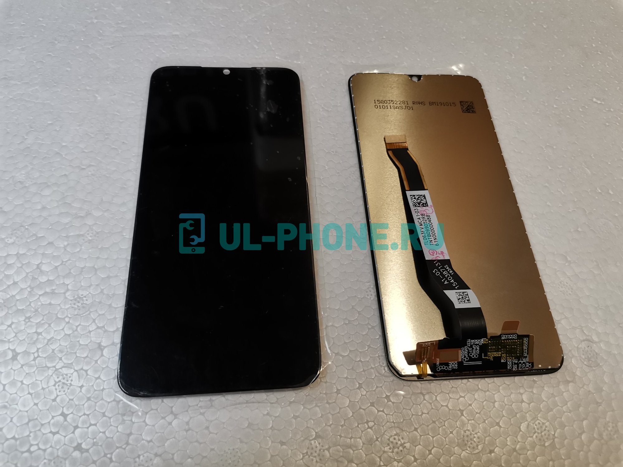 Дисплей + тачскрин для Xiaomi Redmi Note 8 (ориг) черный