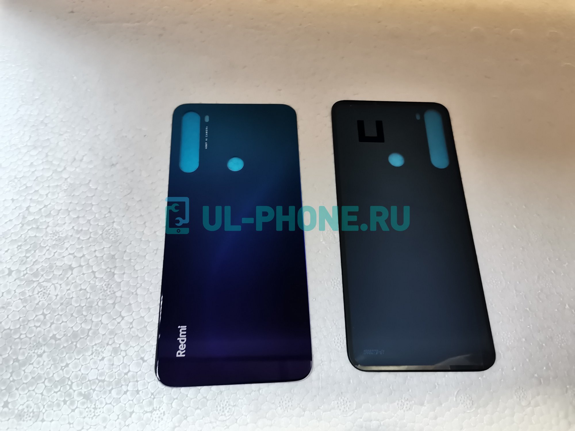 Задняя крышка для Xiaomi Redmi Note 8 (синяя)