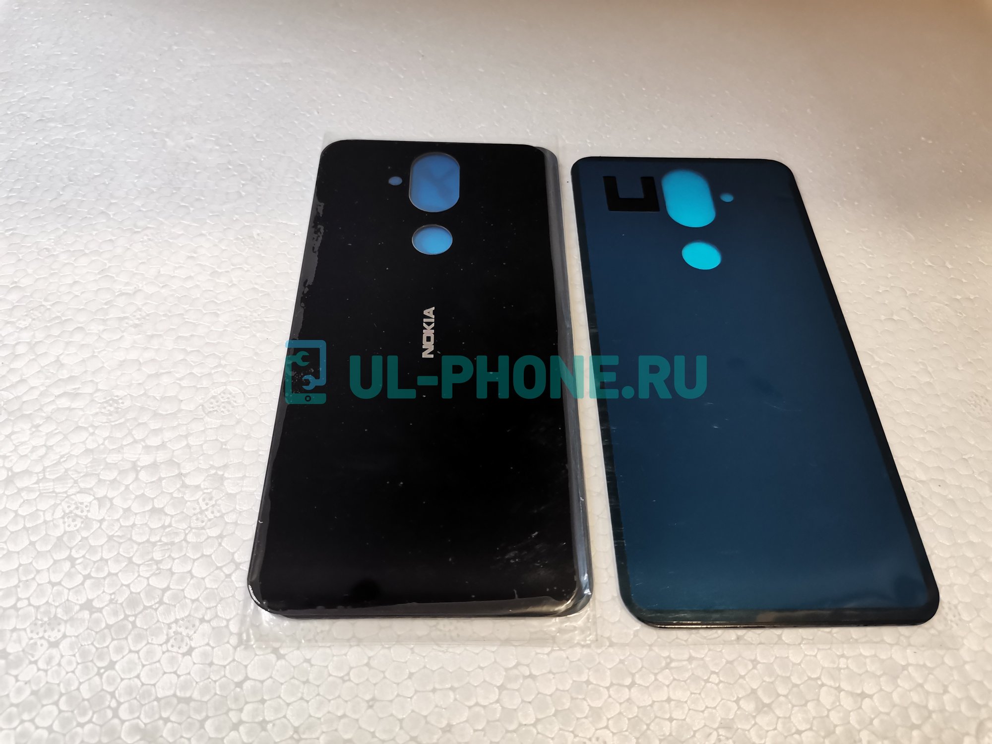 Задняя крышка для Nokia X7 / 7.1 Plus (синяя)