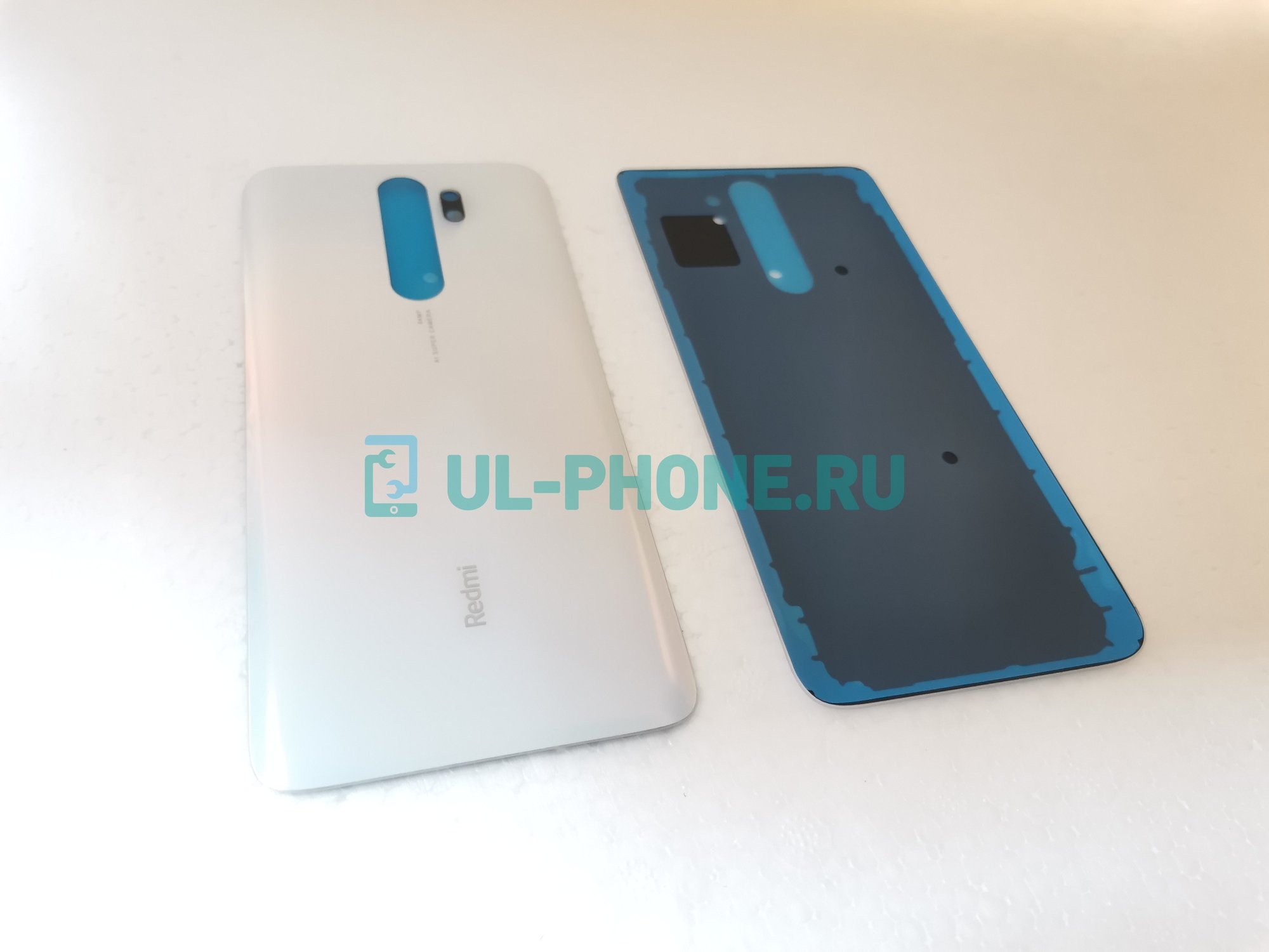 Задняя крышка для Xiaomi Redmi Note 8 Pro (оригинал) белая