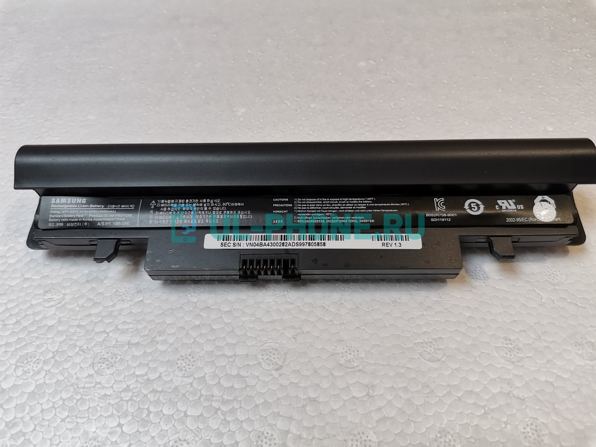 Аккумулятор для ноутбука Samsung N143, N145, N148, N150, N230, N250, N260, N350, (AA-PB2VC6B), 48Wh, 11.1V черный, ориг