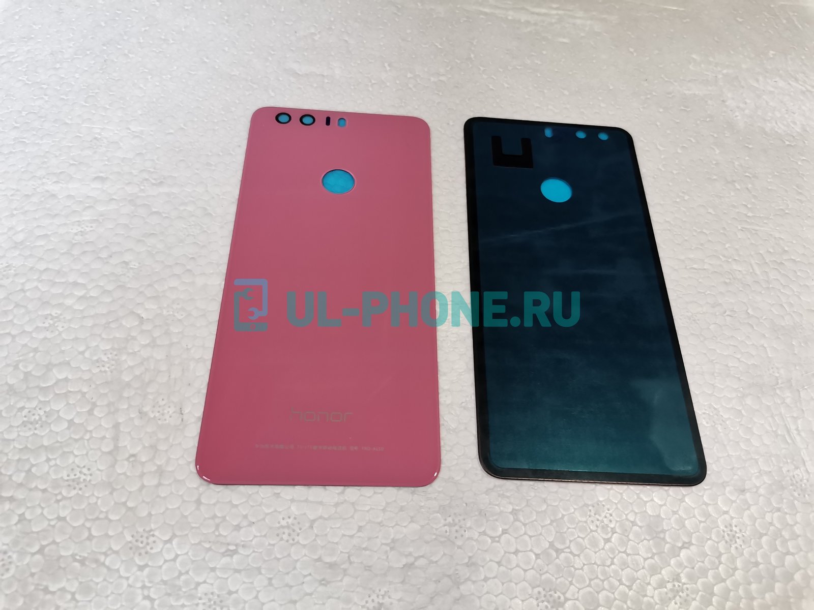 Задняя крышка для Huawei Honor 8 (красная / розовая)