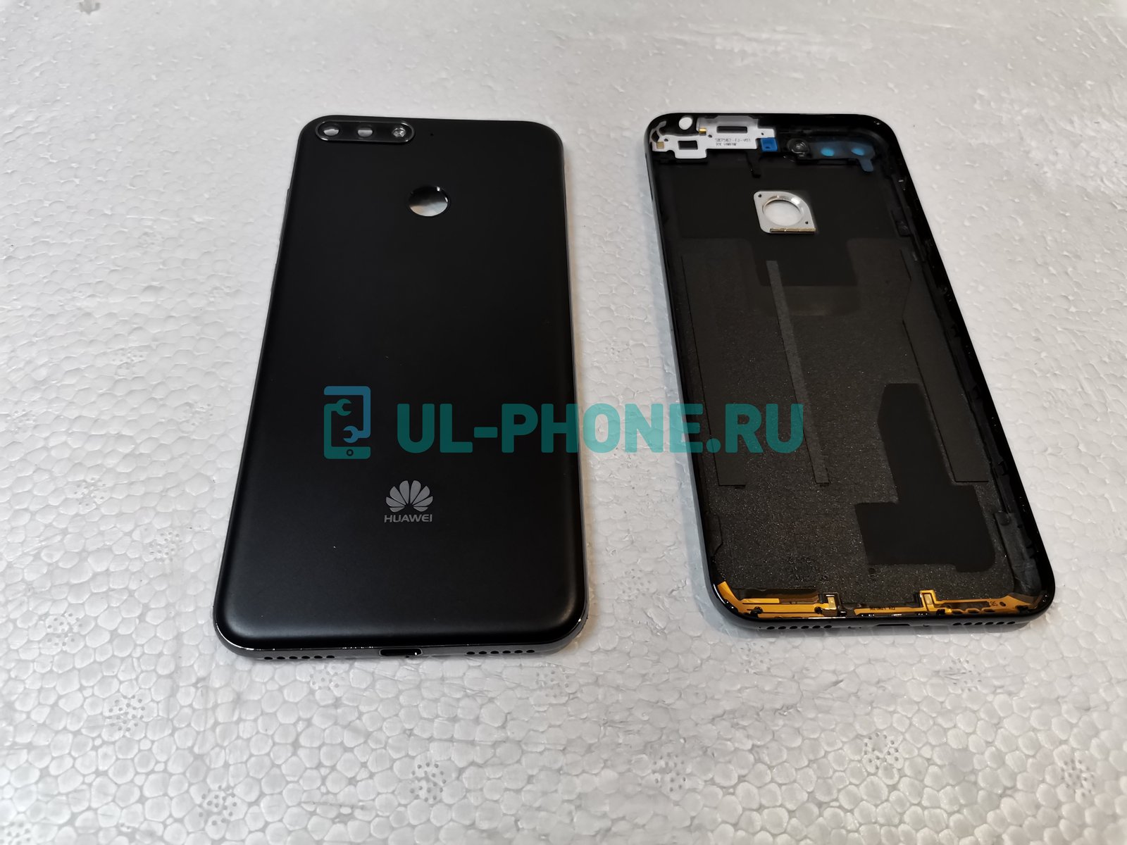 Задняя крышка для Huawei Y6 Prime 2018 (черная)