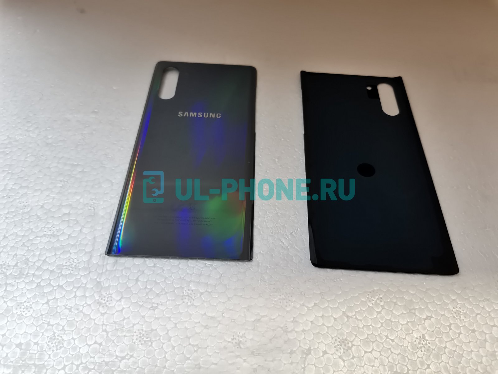 Задняя крышка для SAMSUNG Galaxy Note 10 / SM-N970F (черная)
