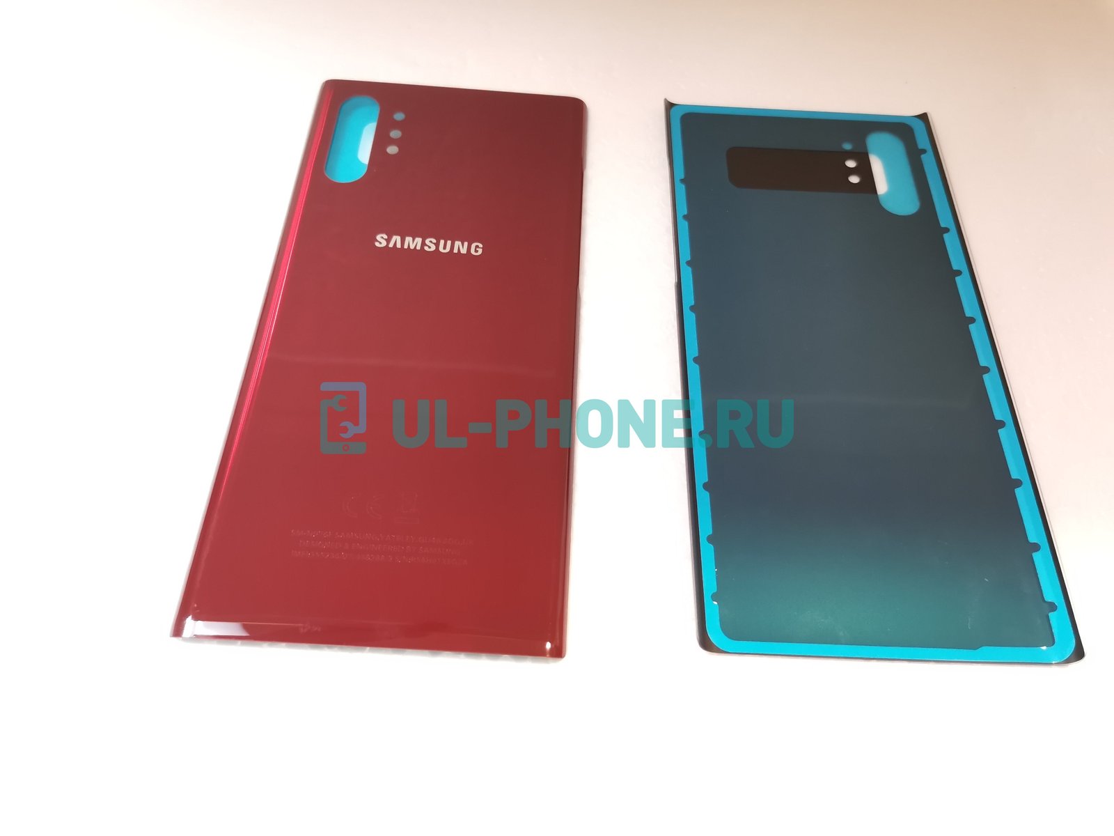 Задняя крышка для SAMSUNG Galaxy Note 10 / SM-N970F (красная)