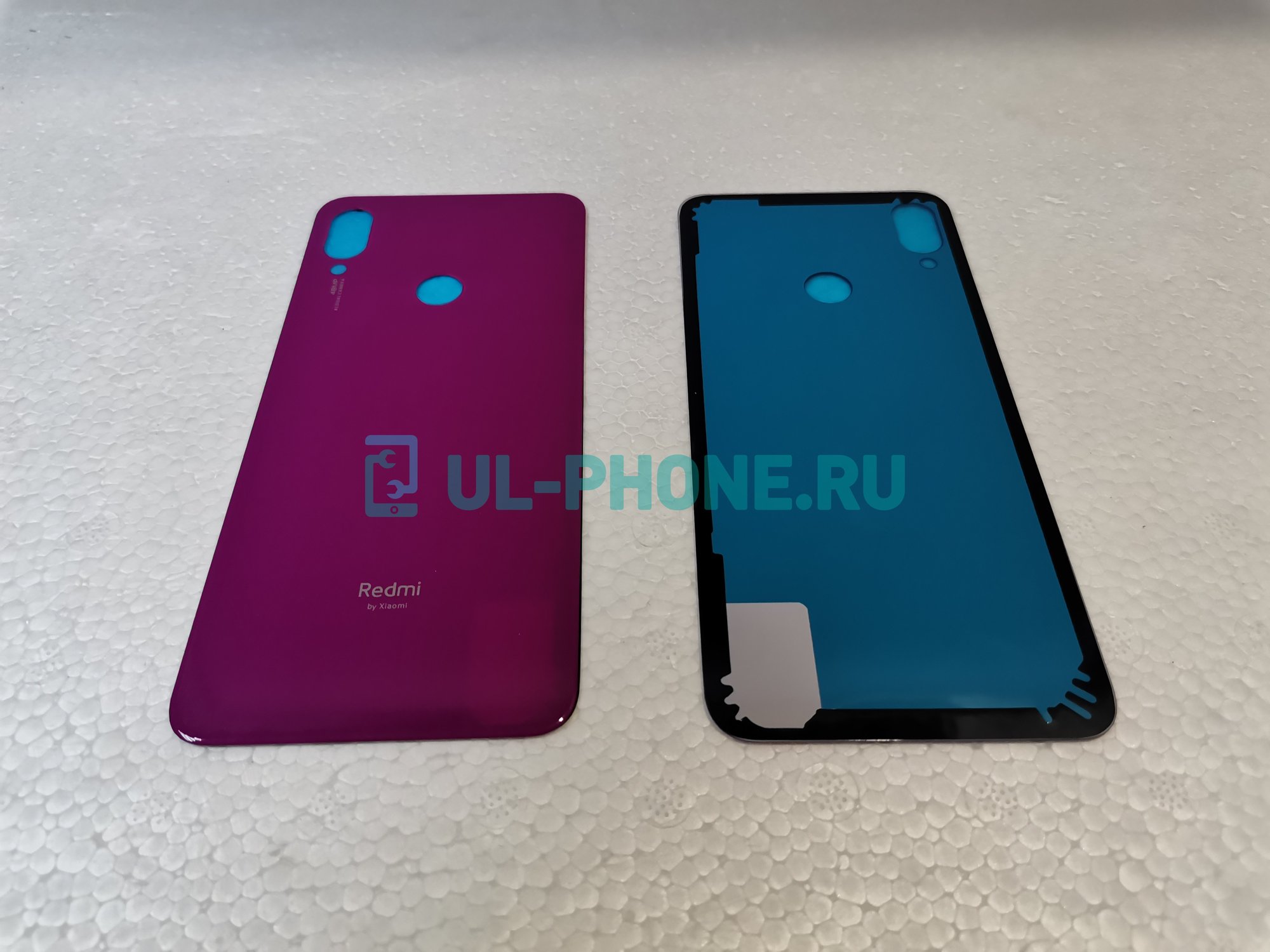 Задняя крышка для Xiaomi Redmi Note 7 / Note 7 Pro (красная) 